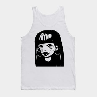 Girl face Tank Top